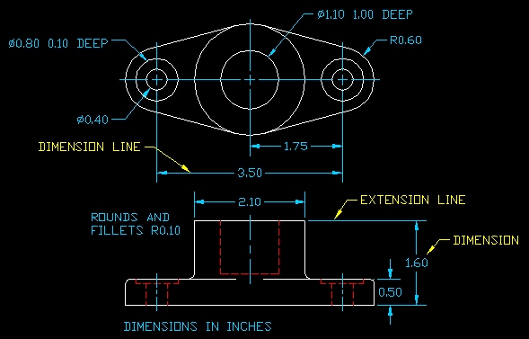 Dimension & Extension Lines